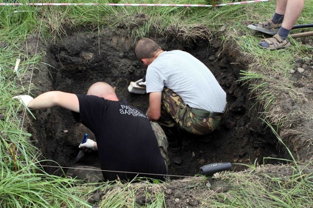 Na Stradomiu znaleziono szczątki ludzkie w trzech wykopach