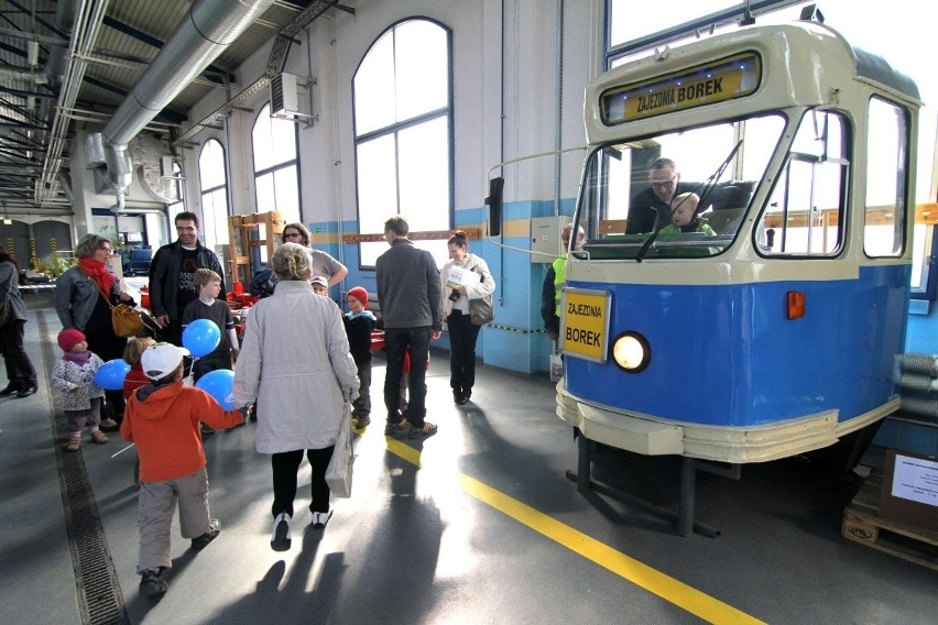 Historia MPK i nauka jazdy tramwajem w zajezdni Borek (ZDJĘCIA)