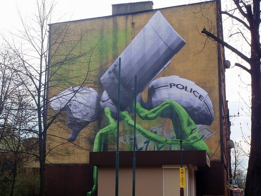 Murale, które powstały w 2012 r. w Katowicach