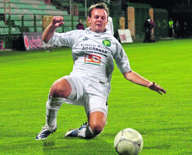 Adrian Paluchowski zdobył gola dla Górnika na wagę remisu w spotkaniu z Wartą Poznań