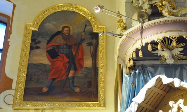 Obraz św. Jakuba wrócił do kościoła po 2-letniej konserwacji