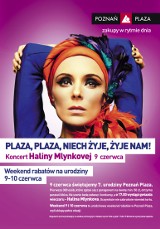 Poznań - Koncert Haliny Mlynkowej w Plazie