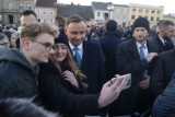 Prezydent RP Andrzej Duda odwiedził we wtorek Grodzisk Wielkopolski [ZDJĘCIA]