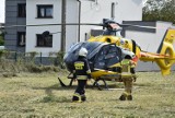 W Gaszowicach  lądował śmigłowiec LPR. Przyleciał po chorego mężczyznę 