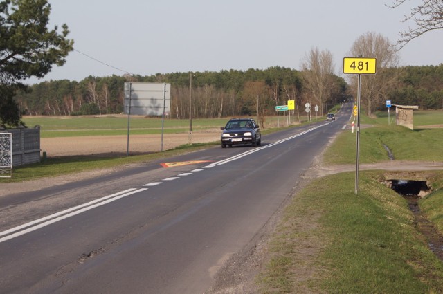 Komfort jazdy drogą wojewódzką 481 jest daleki od oczekiwań kierowców. Nie planuje się jednak w najbliższych latach przebudowy trasy na terenie powiatu wieluńskiego