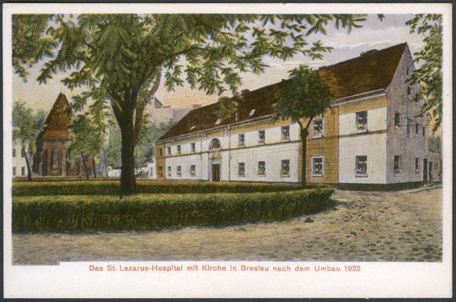 Szpital przy kościele św. Łazarza, ul. Traugutta