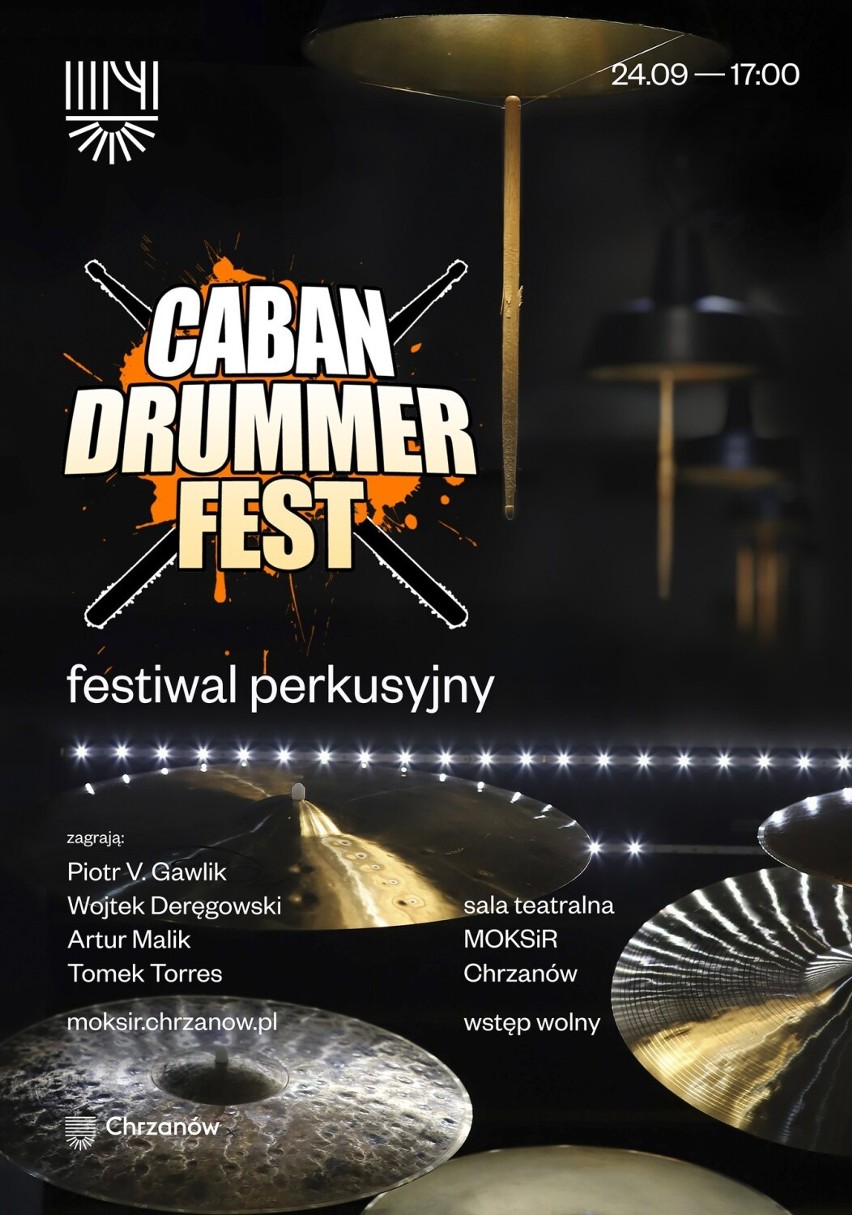 Caban Drummer Fest już 24 września 2022