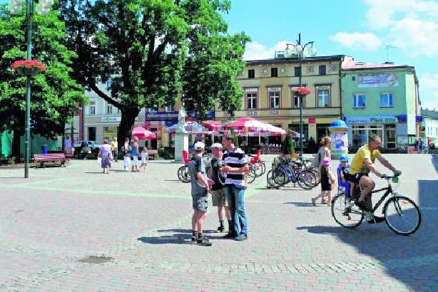 Tablice informacyjne zostaną umieszczone w różnych punktach Lublińca m.in. na Rynku.