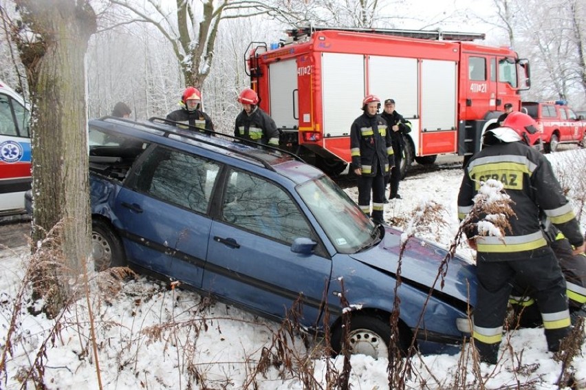 Wypadek w miejscowości Zakrzewiec