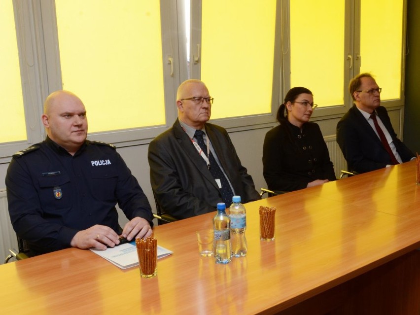 Odprawa roczna w Komendzie Powiatowej Policji w Radomsku 