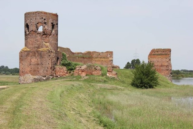 Ruiny zamku w Kole. Miasto nabyło kolejne działki