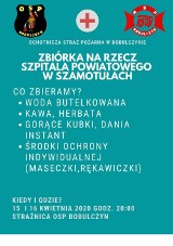 Gm. Ostroróg. Druhowie z OSP Bobulczyn chcą wesprzeć szpital w Szamotułach!