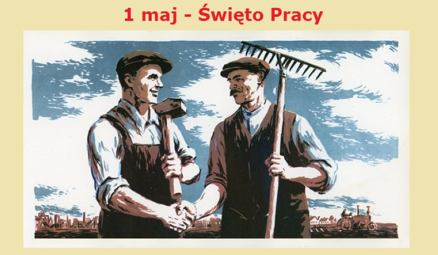 Uroczystości Święta Pracy na Jasnych Błoniach w Szczecinie 