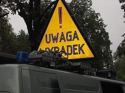 Wypadek na ul. Wolności w Zabrzu