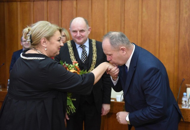 Dla Zbigniewa Sosnowskiego (z prawej) w Urzędzie Marszałkowskim nadszedł czas pożegnań.