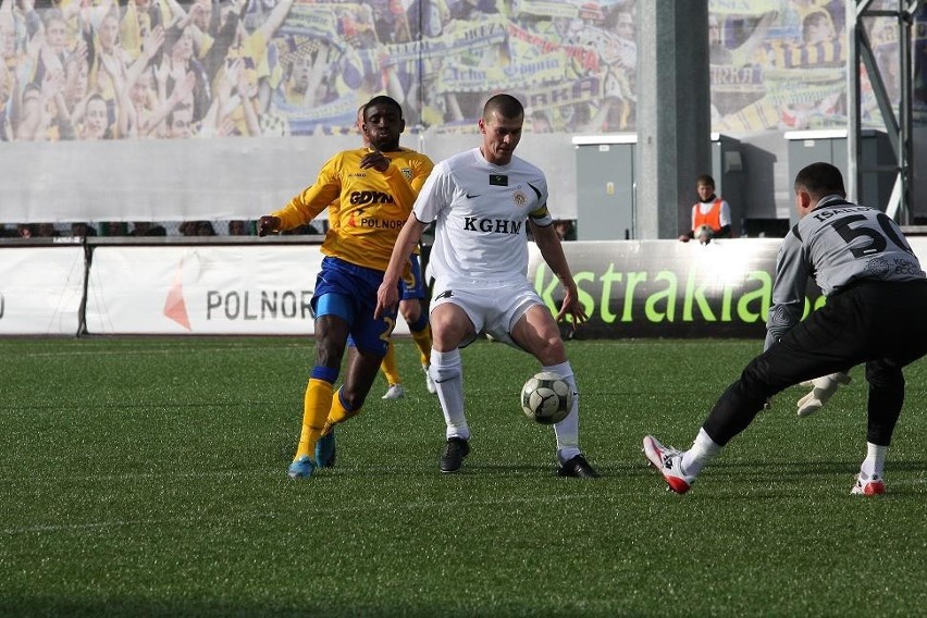 Arka Gdynia - Zagłębie Lubin 0:2 (0:1)