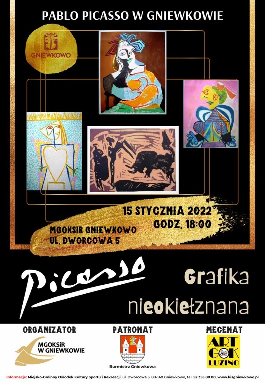 Pablo Picasso w Gniewkowie. Jedyna taka wystawa w Kujawsko-Pomorskiem 