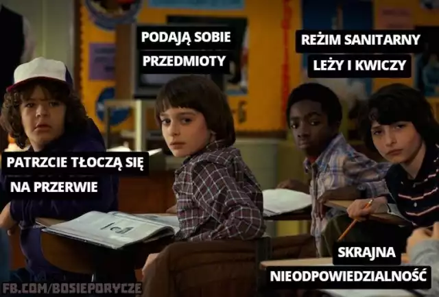 1. dzień szkoły oczami internautów. Memy oswajają szkolną rzeczywistość w dobie pandemii koronawirusa