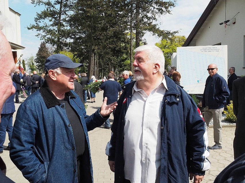 Pogrzeb Mirosława Wróblewskiego, byłego prezesa ŁZPN i ŁKS...