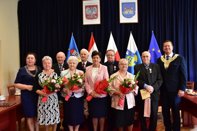 Złote Gody w Żninie świętowały cztery pary.