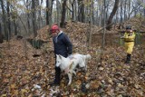 Międzynarodowe szkolenie psów ratowniczych na terenie byłej fabryki w Knurowie 