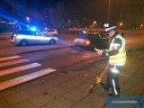 Wypadek na rondzie Falbanka we Włocławku [zdjęcia, wideo]