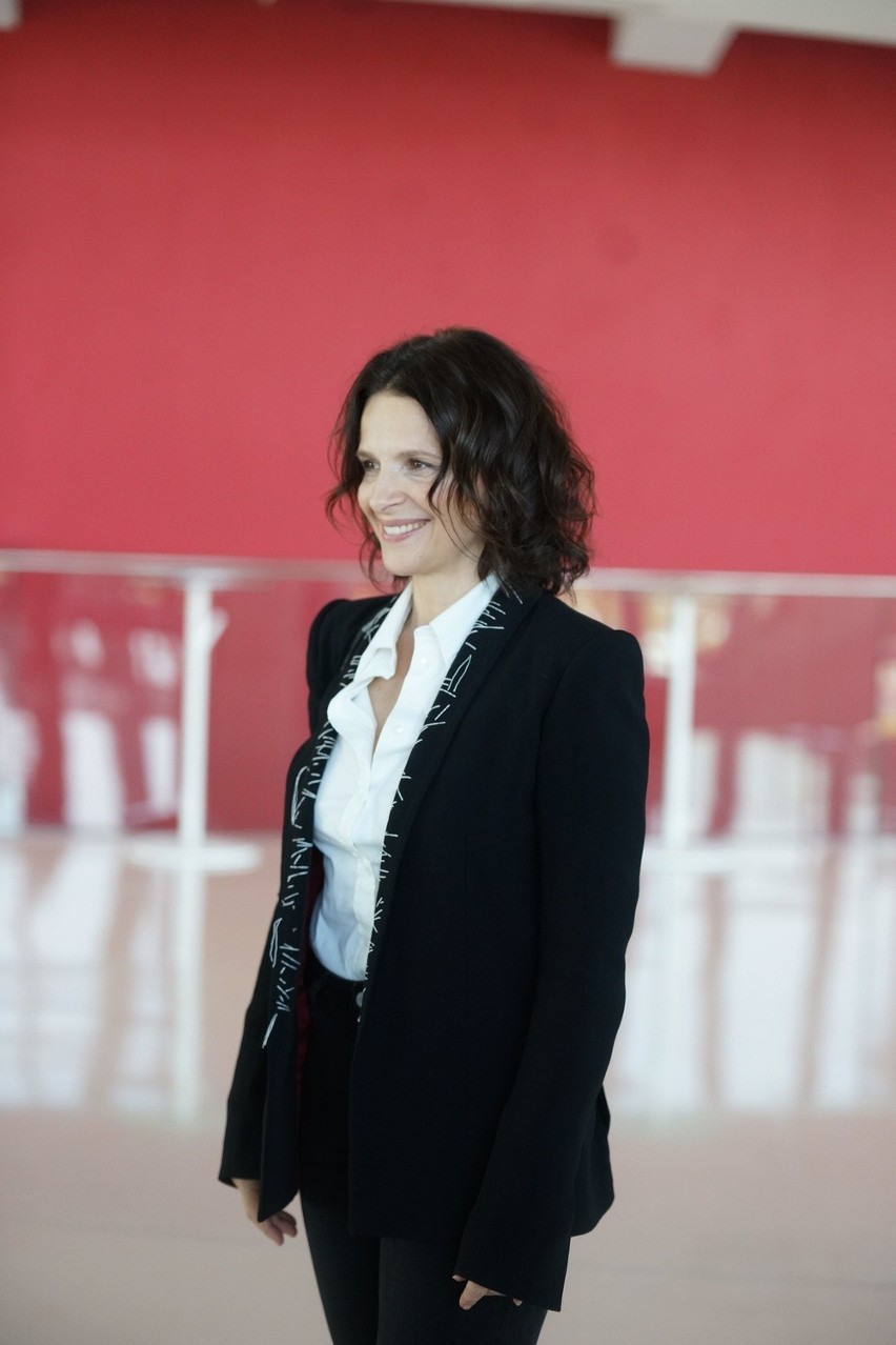 Juliette Binoche odwiedziła Kraków