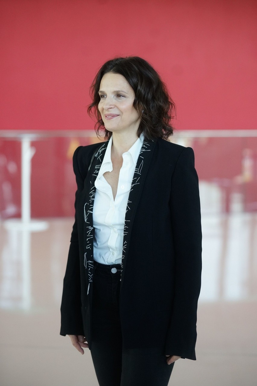 Juliette Binoche odwiedziła Kraków