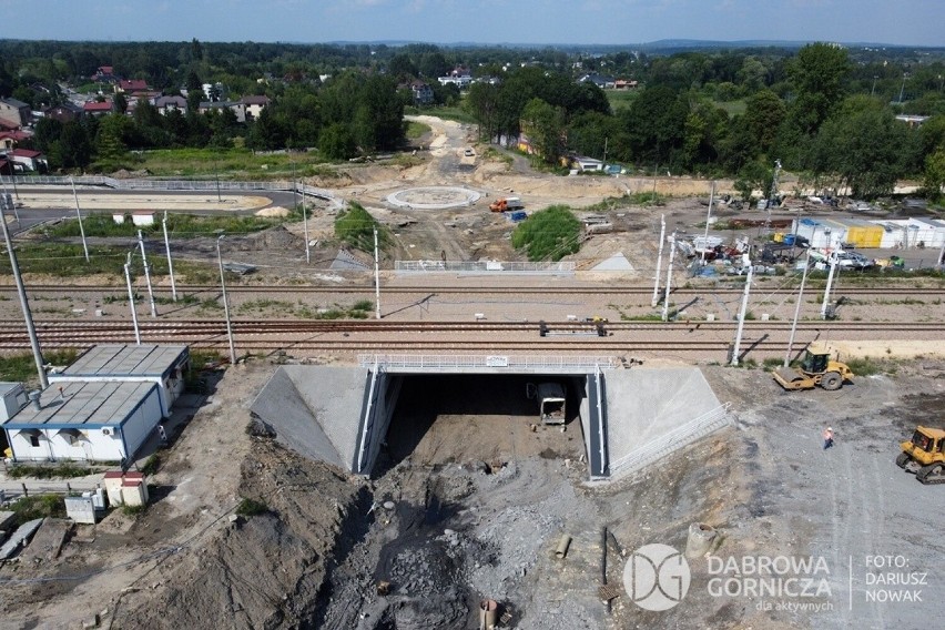 Nowy tunel w Dąbrowie Górniczej - dopiero po wakacjach! Skąd to opóźnienie? Jak postępują pozostał prace w centrum?