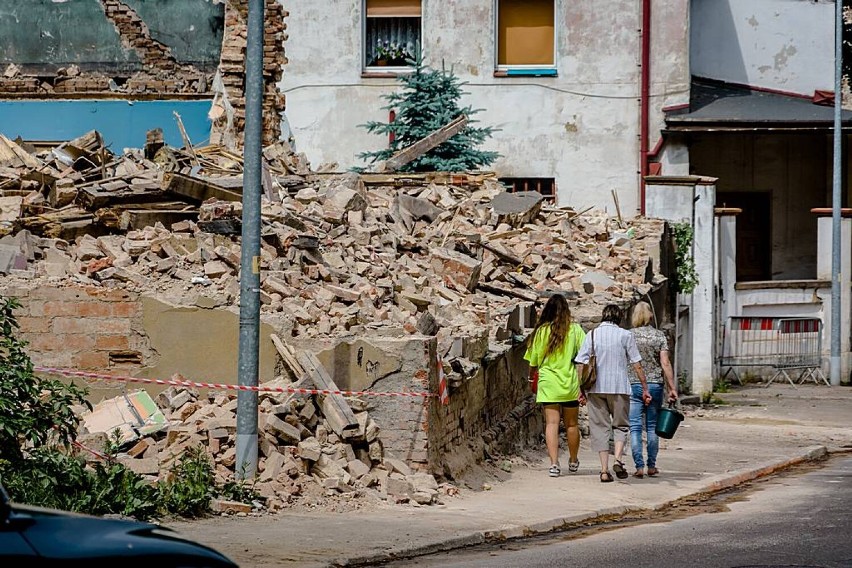 Wałbrzych: Wyburzenia na Sobięcinie.