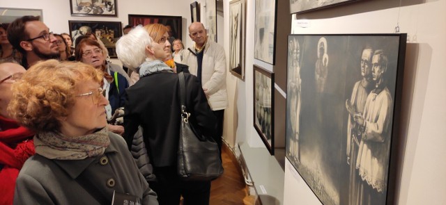 Wernisaż prac prof. Macieja Bieniasza w Muzeum Diecezjalnym w Tarnowie