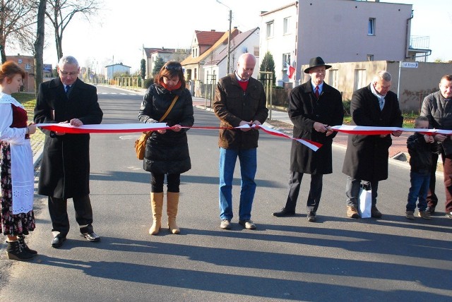 Otwarcie ulicy w Golinie: Ulica Wolności została otwarta