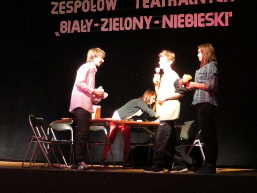 Jastrowie: Jastrowski Przegląd Zespołów Teatralnych. &quot;Biały-zielony-niebieski&quot; [FOTO]