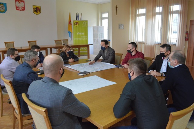 W spotkaniu wzięli udział samorządowcy z miasta i gminy Rypin oraz przedstawiciele powiatu rypińskiego