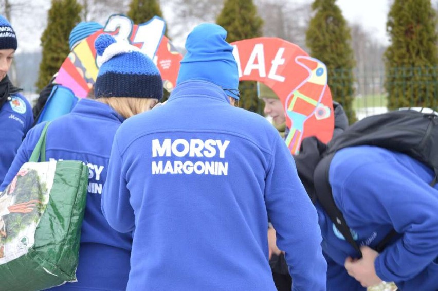  Lodołamacze Margonin morsowały dla Wielkiej Orkiestry Świątecznej Pomocy 