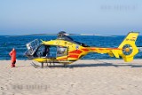 Akcja ratunkowa śmigłowca Eurocopter EC135 - Gdańsk Stogi [zdjęcia]