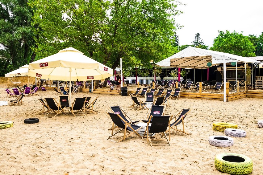 Plażówka Saska to powstała w ubiegłym roku przestrzeń do...