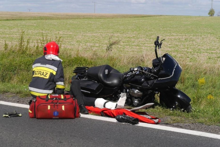 Pilne! Potrzebna krew do operacji motocyklisty, który brał udział w wypadku w Miłosnej