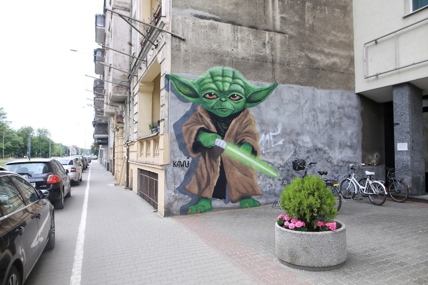 To nie jedyna grafika poznańskiego artysty ulicznego. Już...