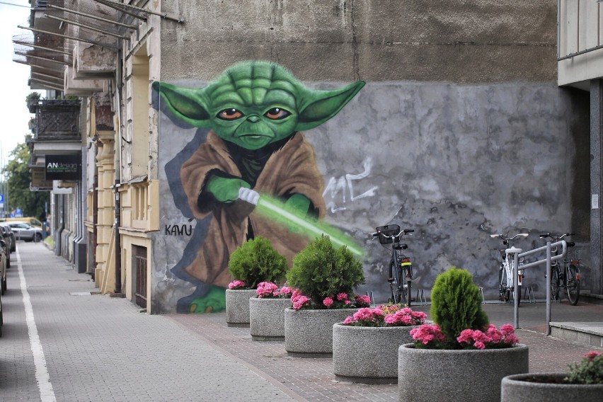 To nie jedyna grafika poznańskiego artysty ulicznego. Już...