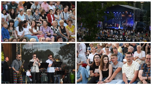W parku na Słodowie we Włocławku można było posłuchać na żywo muzyki religijnej z pogranicza gespol i rocka[ 