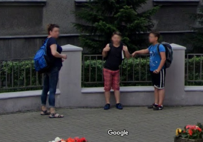 Zdjęcia Google Street View zrobione w Chorzowie