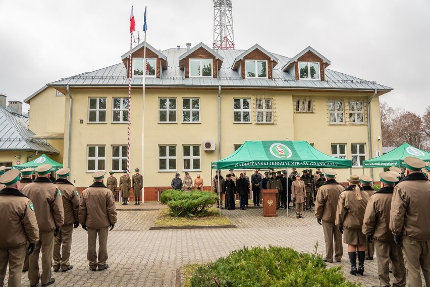 Placówka SG w Zbereżu ma już 30 lat. Uroczyście obchodzono rocznicę jej powstania. Zobacz zdjęcia