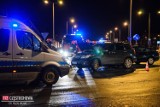 Częstochowa: Wypadek na Szajnowicza. Dwie osoby poszkodowane [ZDJĘCIA]