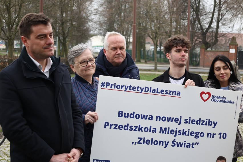 Koalicja Obywatelska prezentowała kolejne pomysły dla Leszna