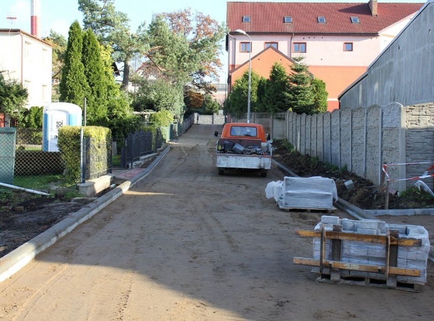 Do końca roku ulica Witkacego w Lęborku ma mieć nową nawierzchnię 