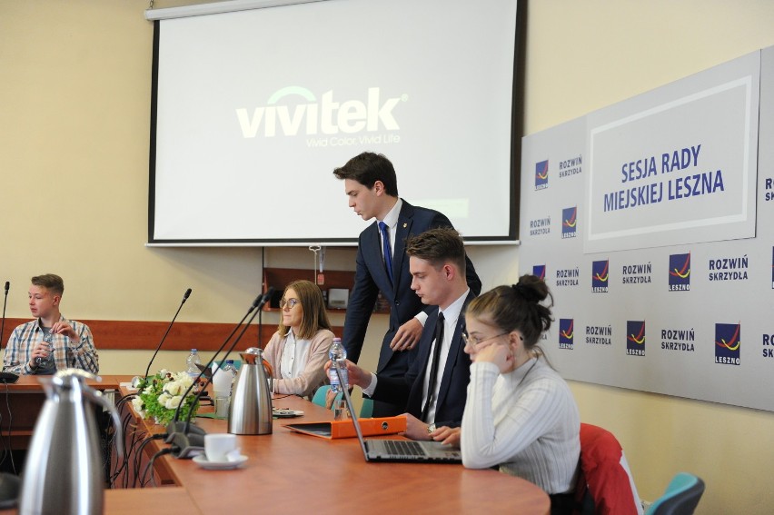 Sesja Młodzieżowej Rady Miasta Leszna