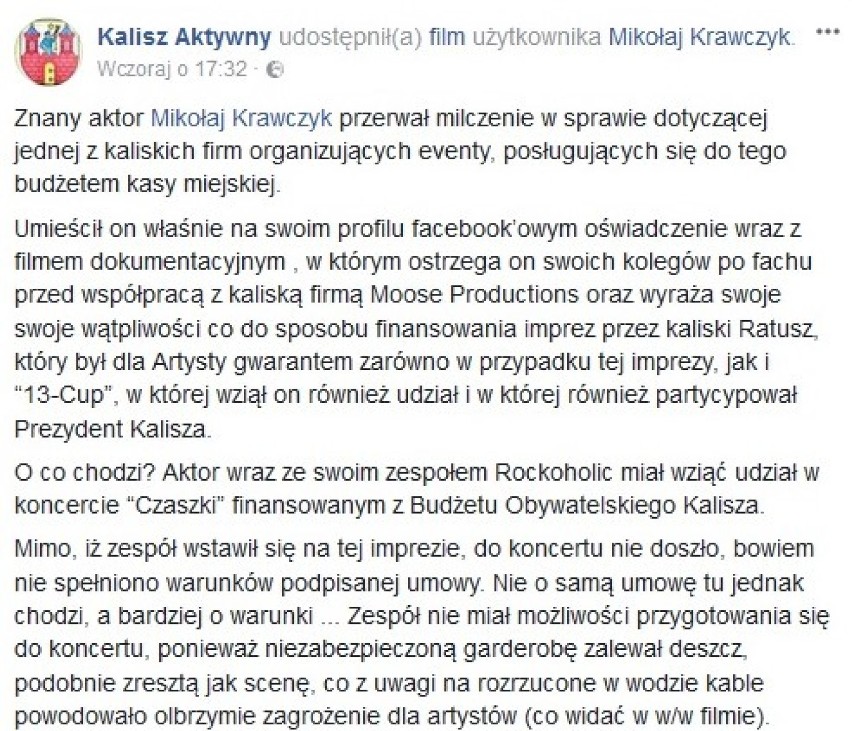 Rockoholic zarzuca zaniedbania organizatorom festiwalu Czaszki 2017