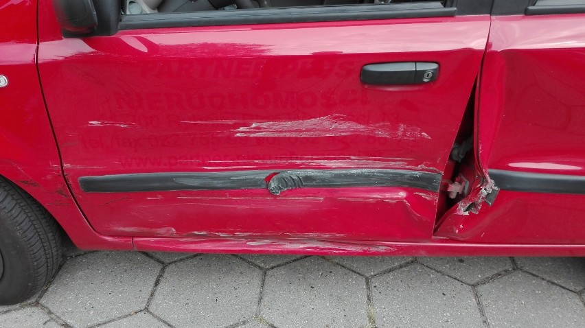 Wypadek w Rybniku: zderzenie aut na ulicy Wolnej