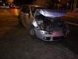 Groźny wypadek w Rodakach na ul. Prostej. Jedna osoba ranna